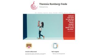 Theresia Romberg-Frede, Hebamme